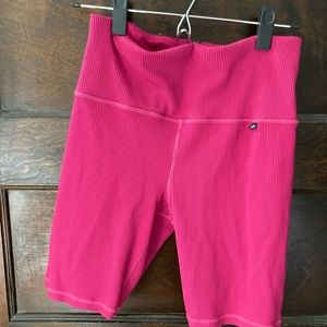 Athleta / Alicia Keys Hot Pink Bike Shorts, M